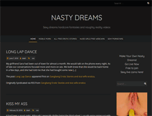Tablet Screenshot of nasty-dreams.com
